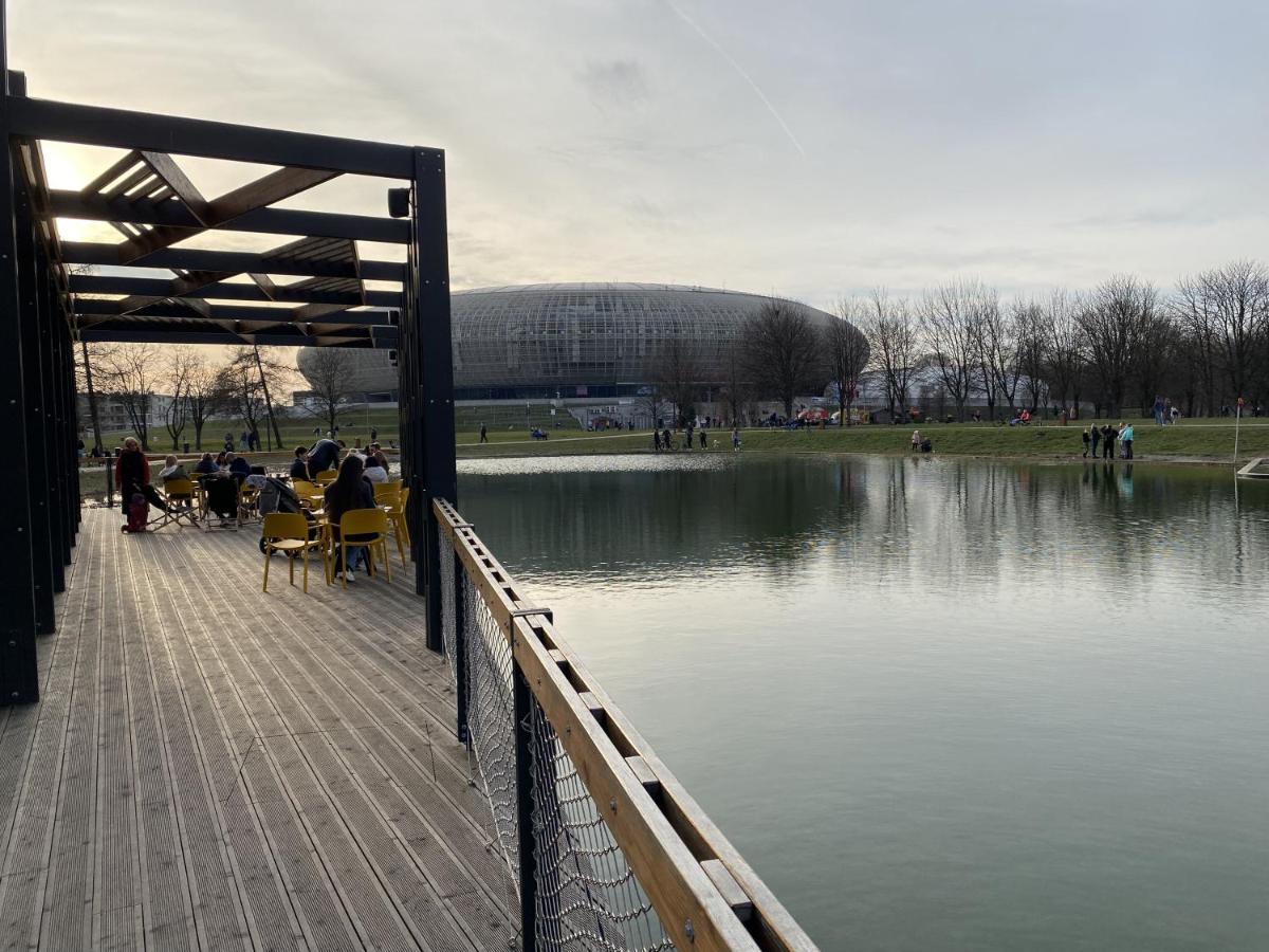 Tauron Arena Apartment With Garage - Krakow Lema ภายนอก รูปภาพ